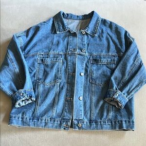 Classic Blue Denim Jacket XL